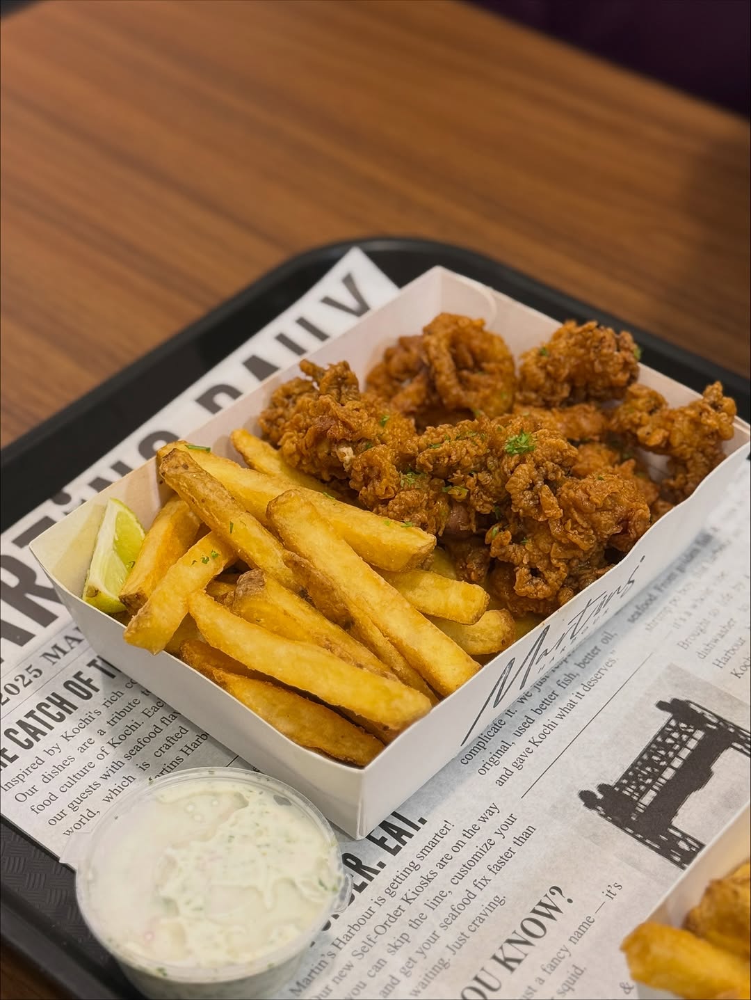 Crispy Seafood Basket